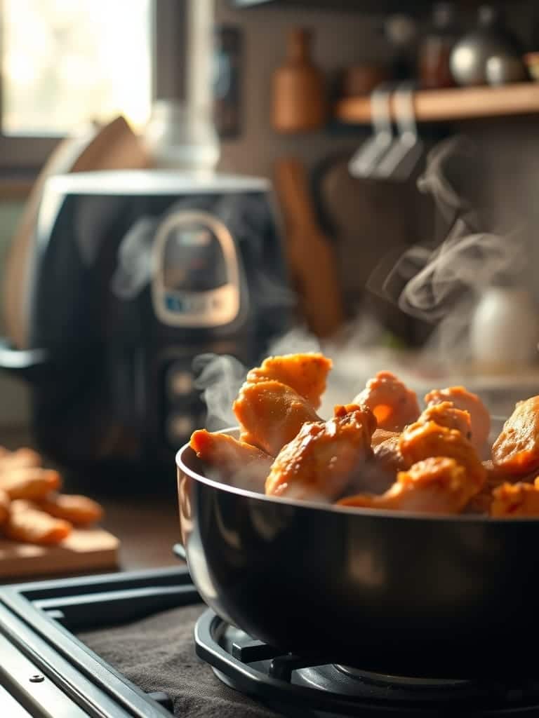 Ingredients for Air Fryer Buffalo Wings
