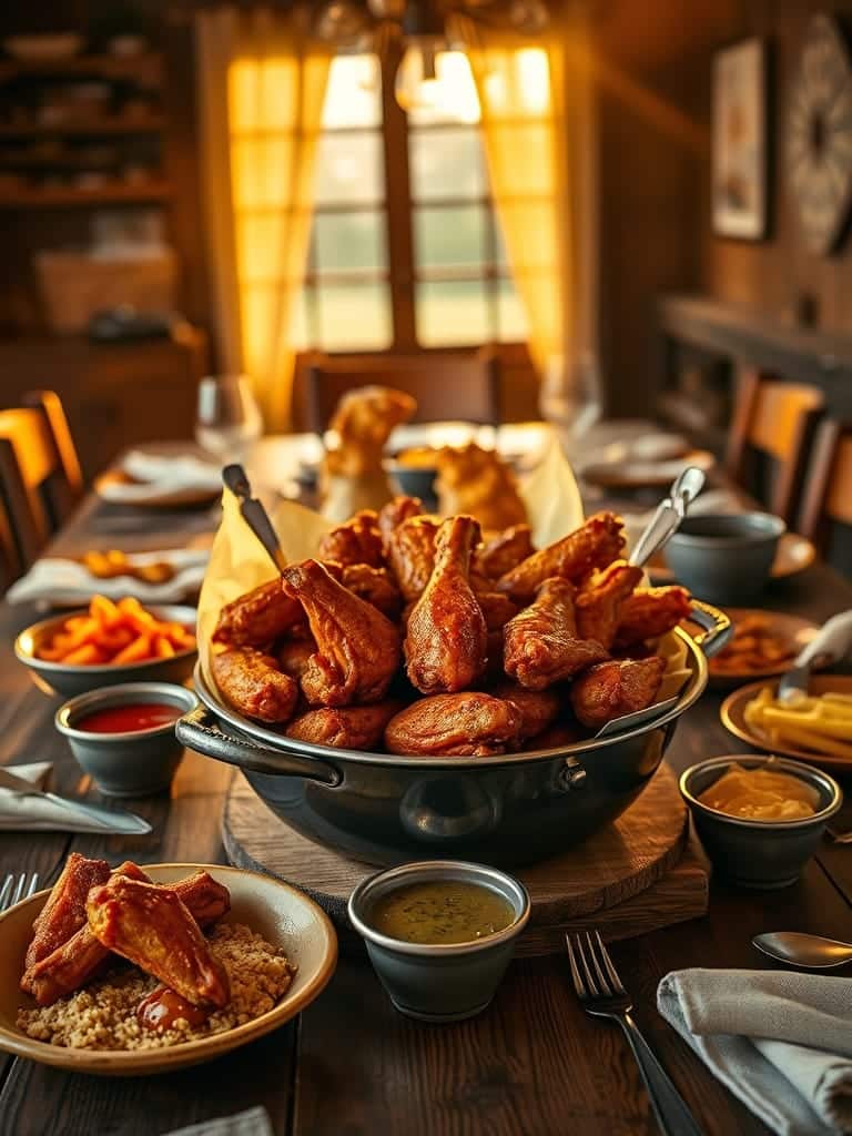 Serving and storage tips for Air Fryer Buffalo Wings