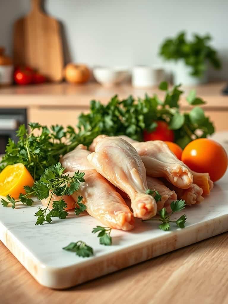 Cooking steps for Air fryer chicken wings