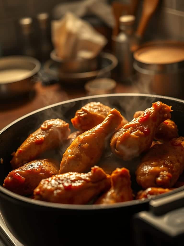 Ingredients for Air fryer chicken wings