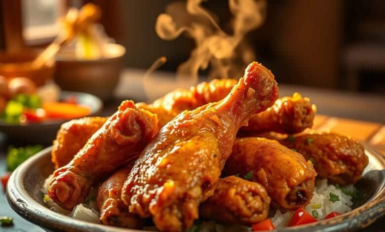 Air fryer chicken wings