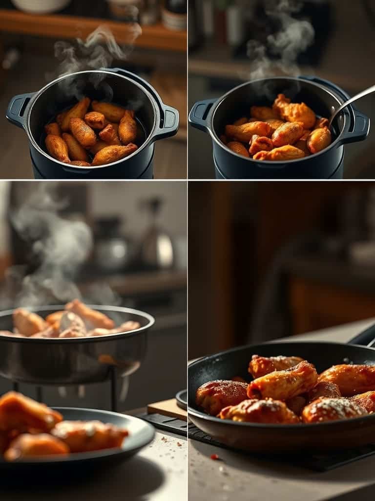 Ingredients for Air Fryer Crispy Chicken Wings