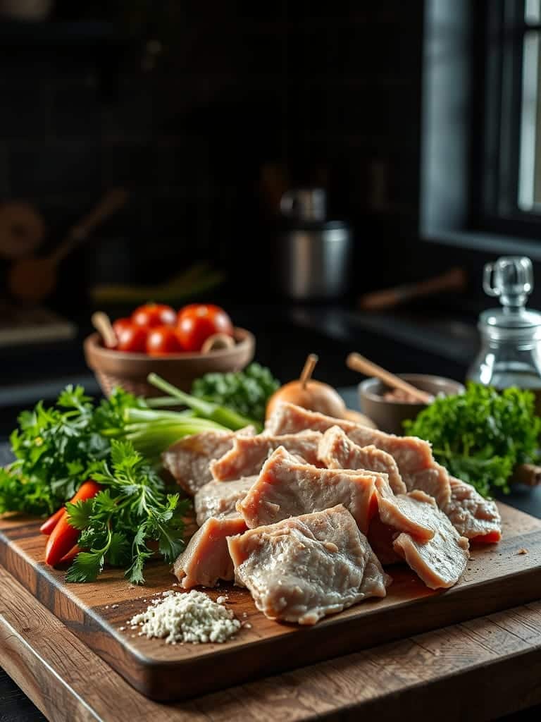 Cooking steps for Carolina Pulled Pork