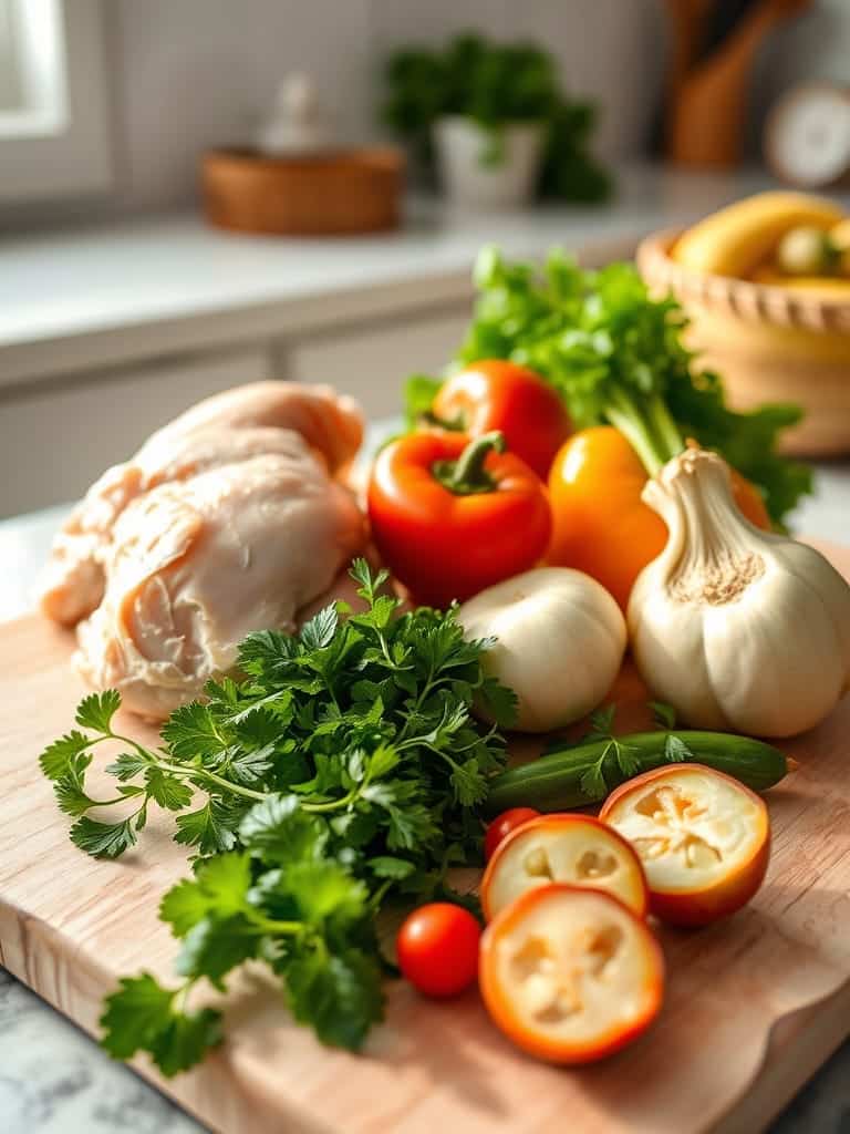 Cooking steps for Chicken Adobo sa Gata