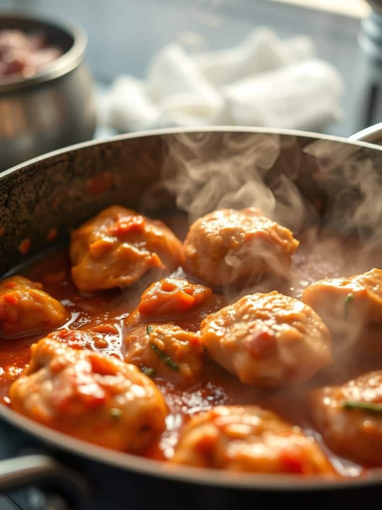 Ingredients for Chicken cacciatore