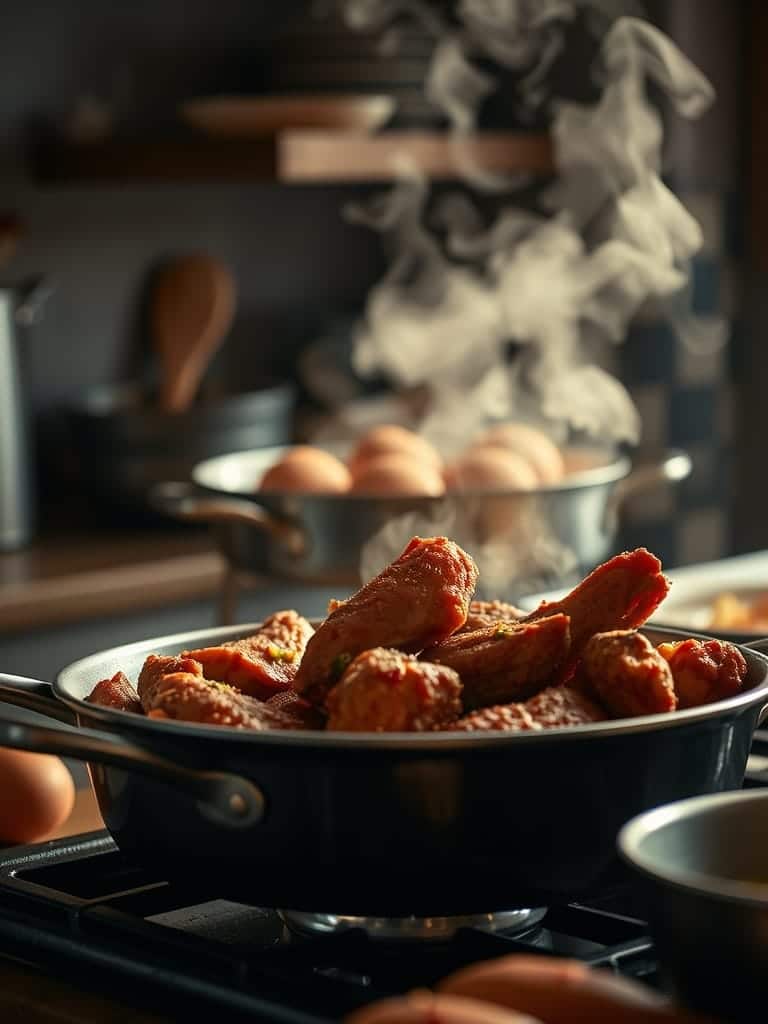 Ingredients for Crispy baked chicken wings for game day