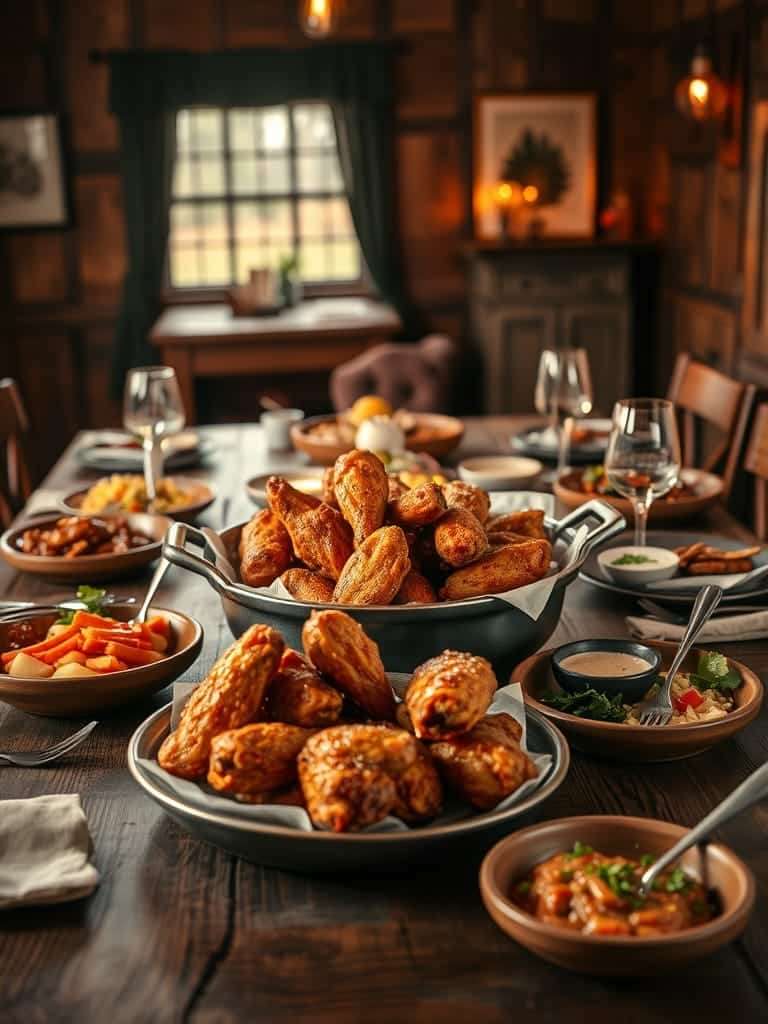 Serving and storage tips for Crispy baked chicken wings for game day