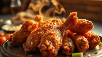 Crispy baked chicken wings for game day