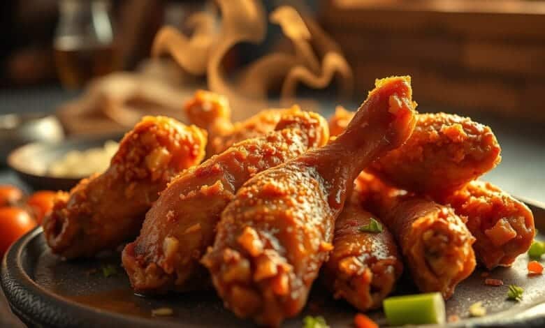 Crispy baked chicken wings for game day