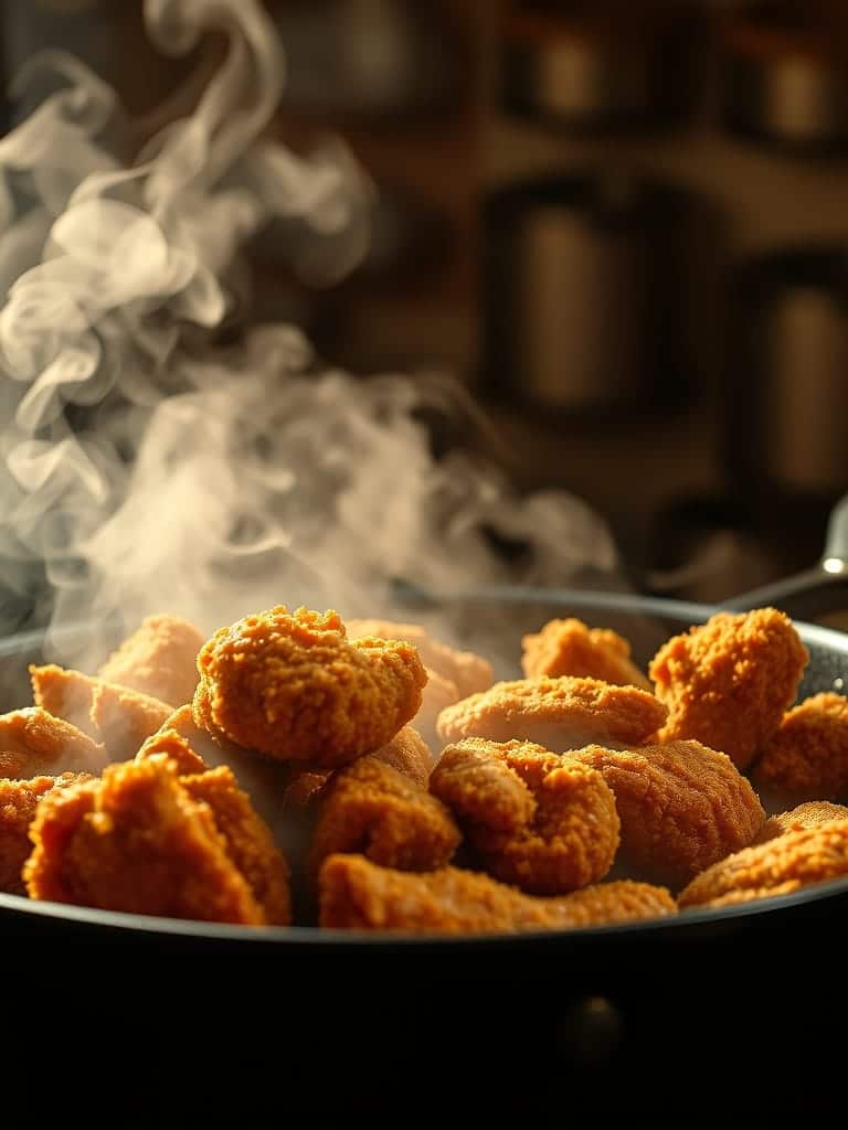 Ingredients for Crispy Batch Fried Chicken
