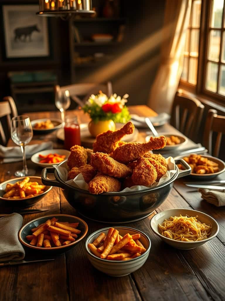 Serving and storage tips for Crispy Fried Chicken