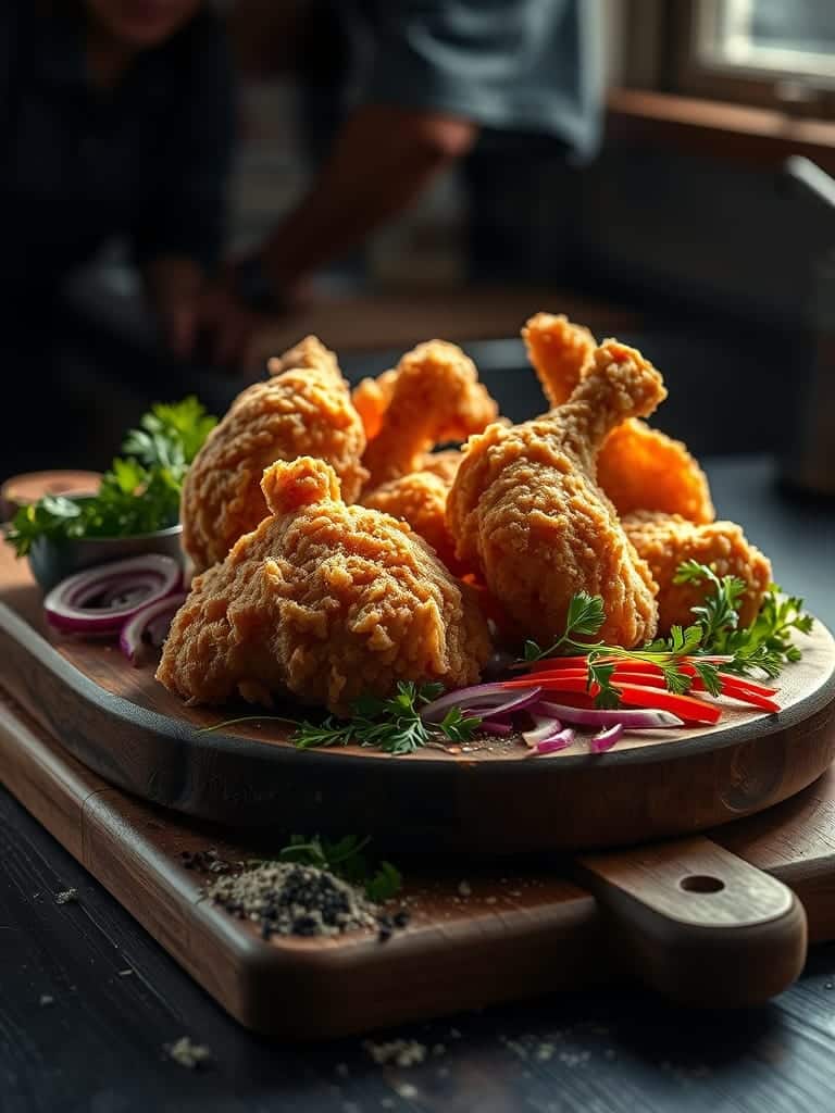 Cooking steps for Crispy Fried Chicken