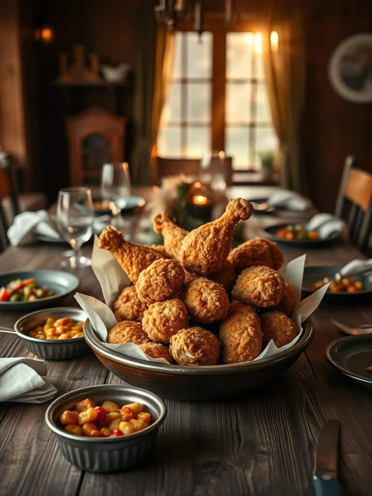 Serving and storage tips for Crispy Fried Chicken