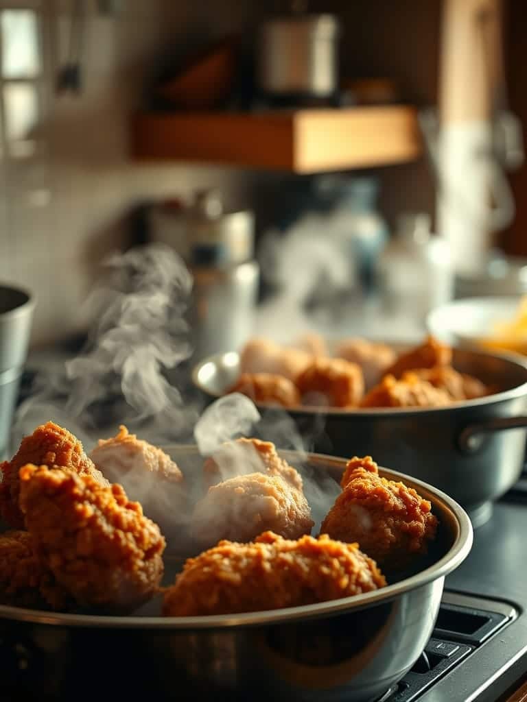 Ingredients for Crispy Fried Chicken