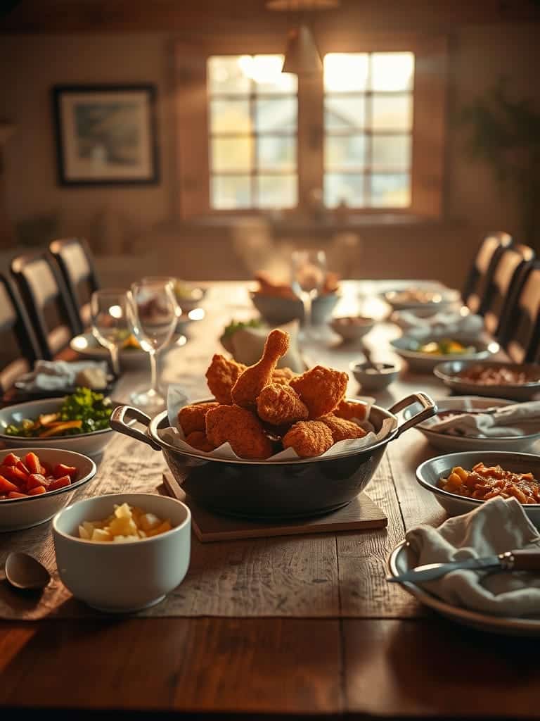 Serving and storage tips for Crispy Fried Chicken