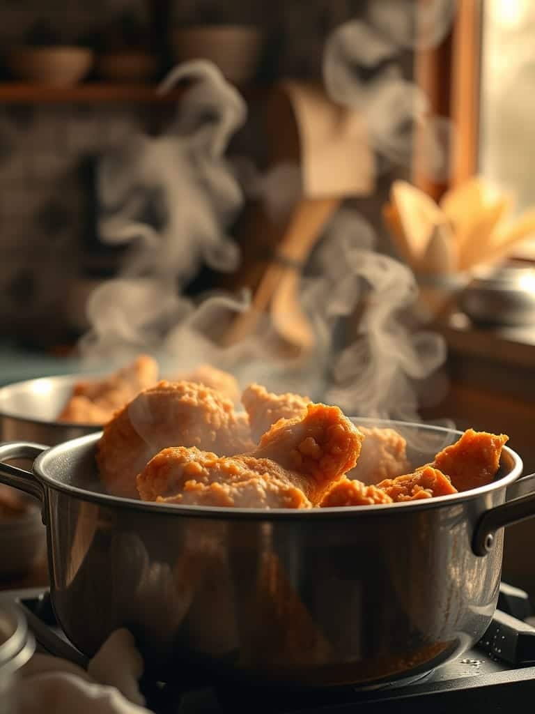 Ingredients for Crispy Fried Chicken