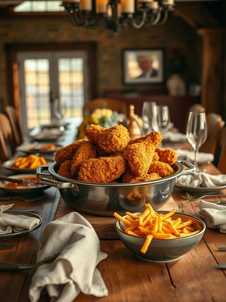 Serving and storage tips for Crispy Fried Chicken