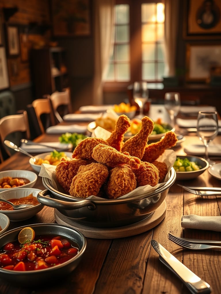 Serving and storage tips for Crispy Fried Chicken