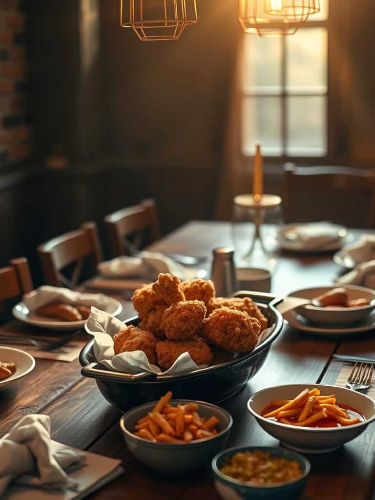 Serving and storage tips for Crispy Fried Chicken