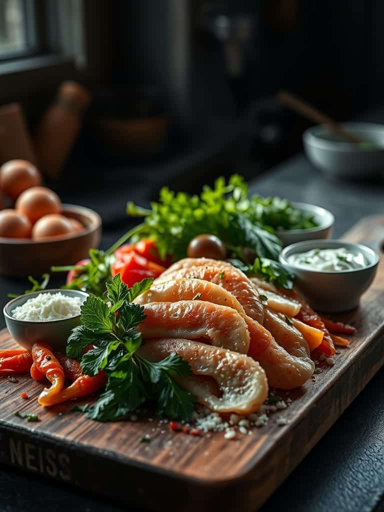 Cooking steps for Deep-fried in sequential batches