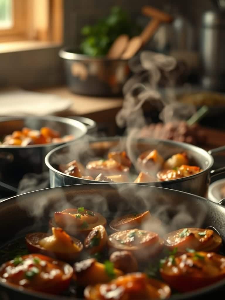 Ingredients for Dinner party appetizer portions