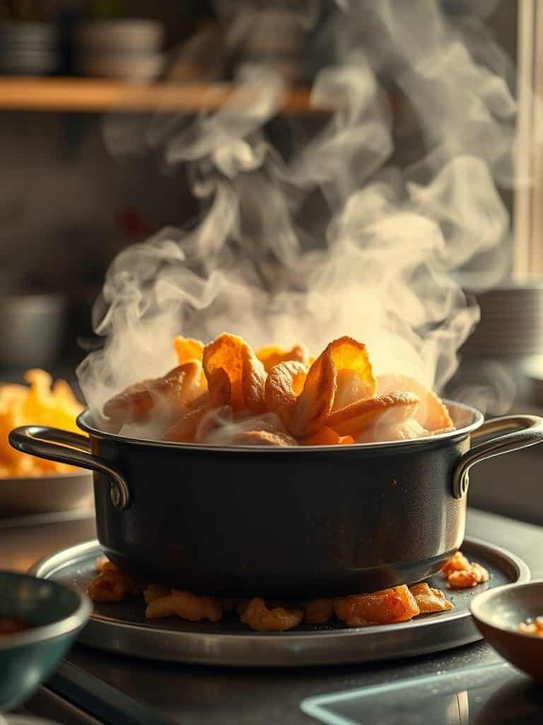 Ingredients for Extra crispy small batch frying