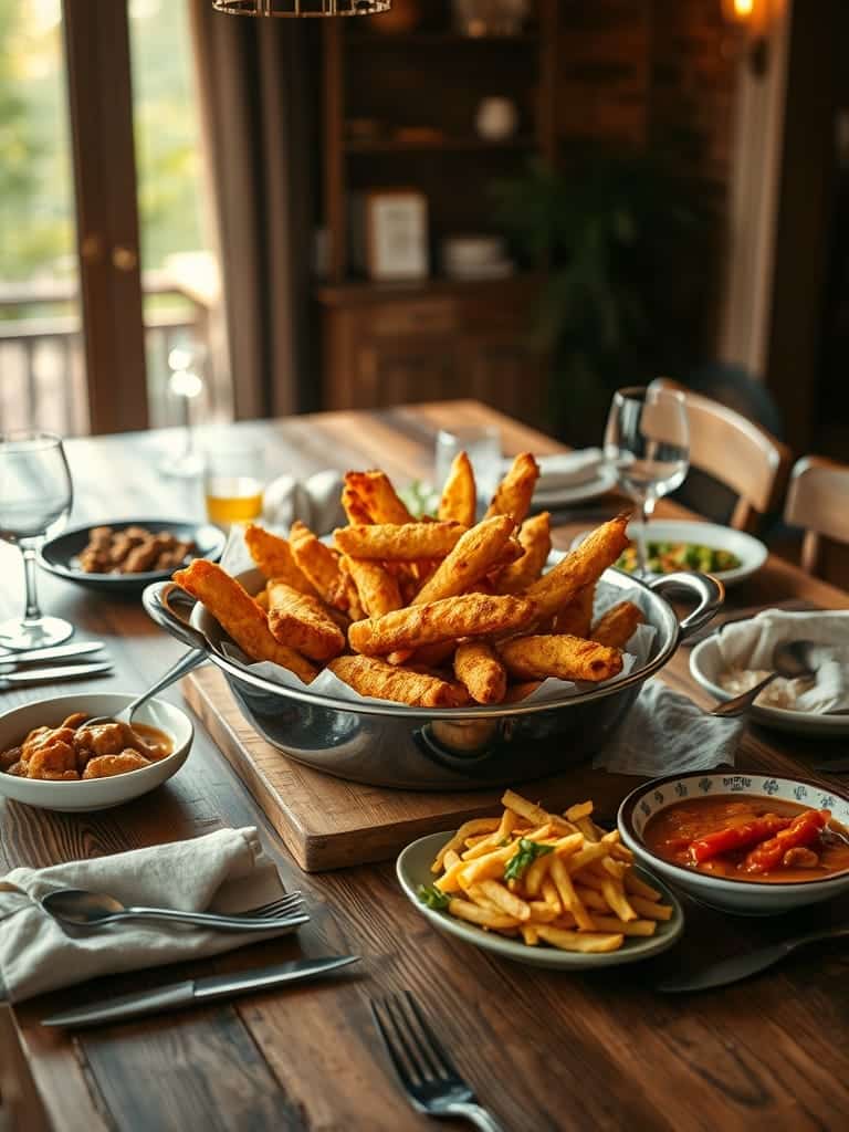 Serving and storage tips for Extra crispy small batch frying