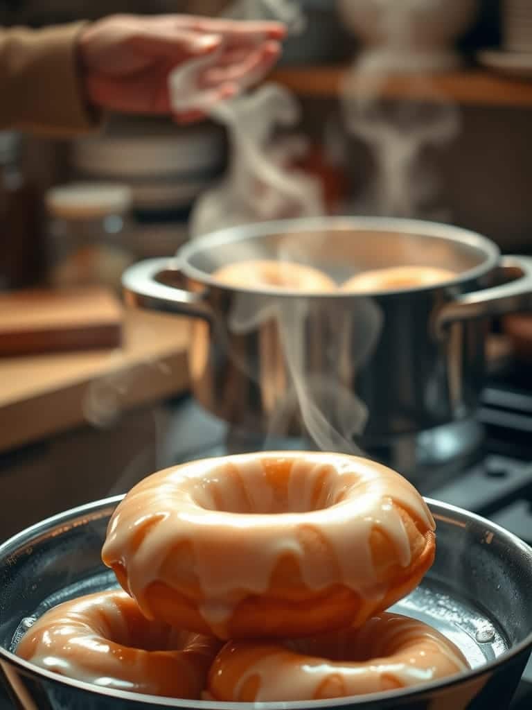 Ingredients for Fluffy Glazed Donuts