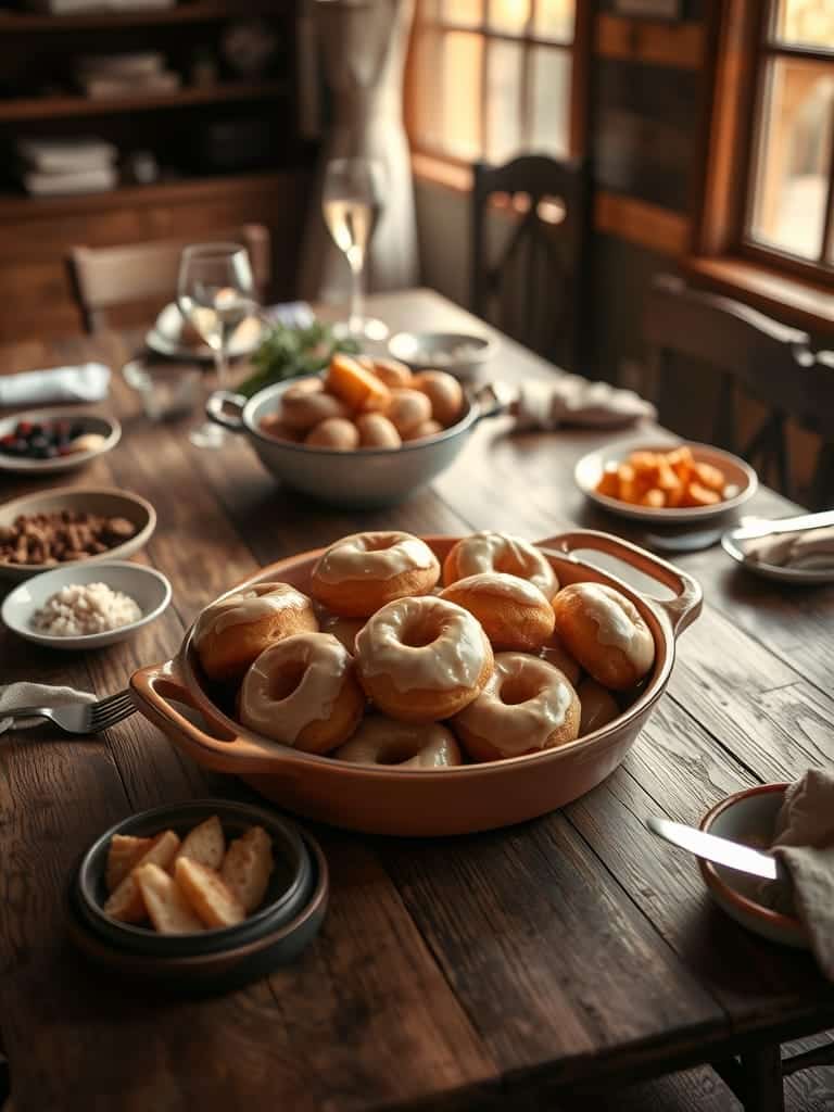 Serving and storage tips for Fluffy Glazed Donuts