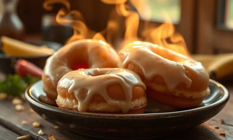 Fluffy Glazed Donuts