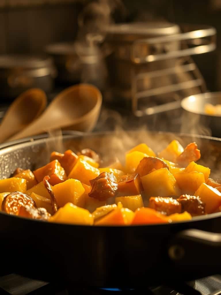 Ingredients for Golden brown roasted vegetables