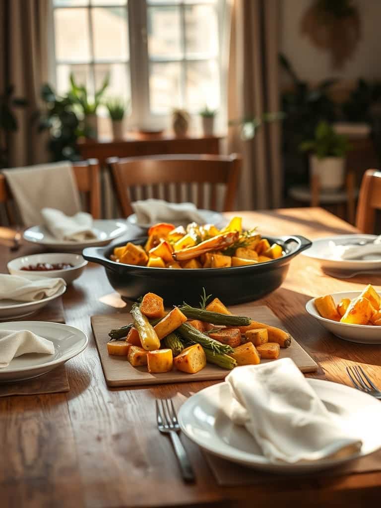 Serving and storage tips for Golden brown roasted vegetables