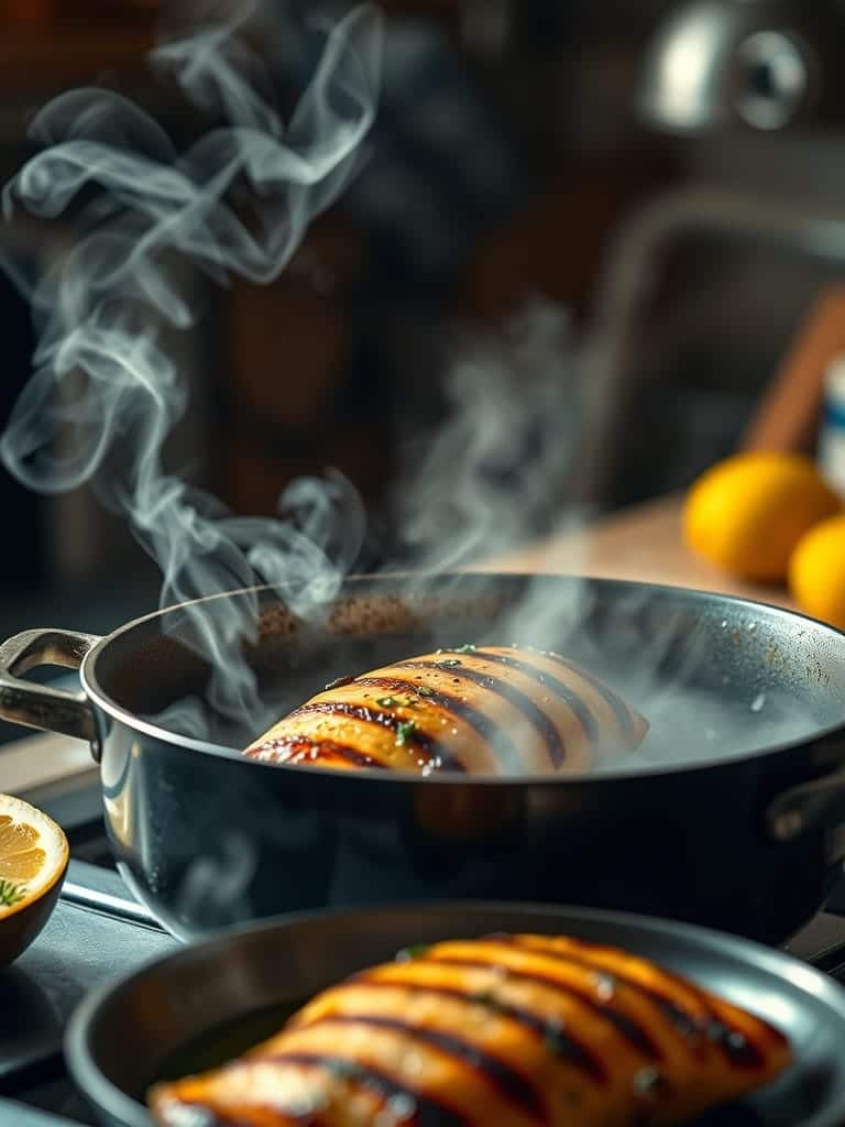Ingredients for Grilled lemon herb chicken breast