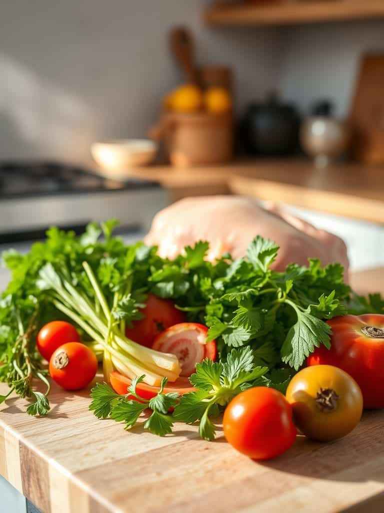 Cooking steps for Healthy Chicken Adobo