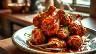 Healthy chicken wings