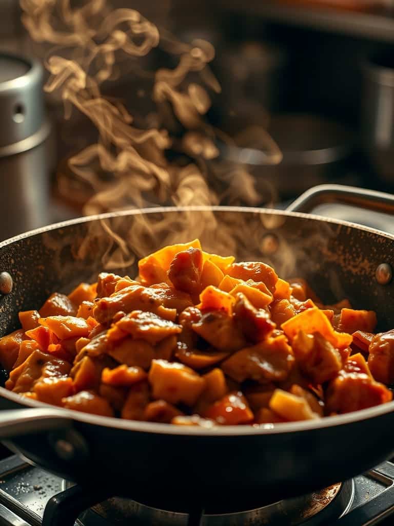 Ingredients for High protein stir-fry