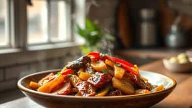 High protein stir-fry