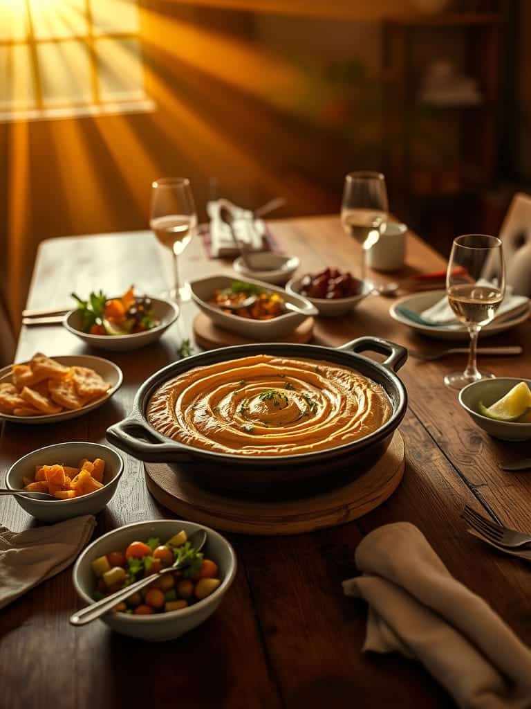 Serving and storage tips for Homemade Hummus Recipe