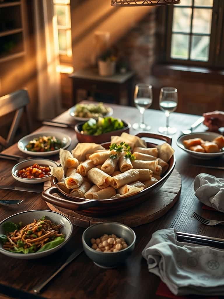 Serving and storage tips for Homemade Spring Roll Recipe