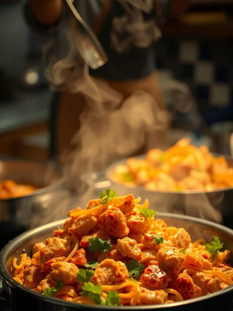 Ingredients for Low Carb Buffalo Chicken Salad