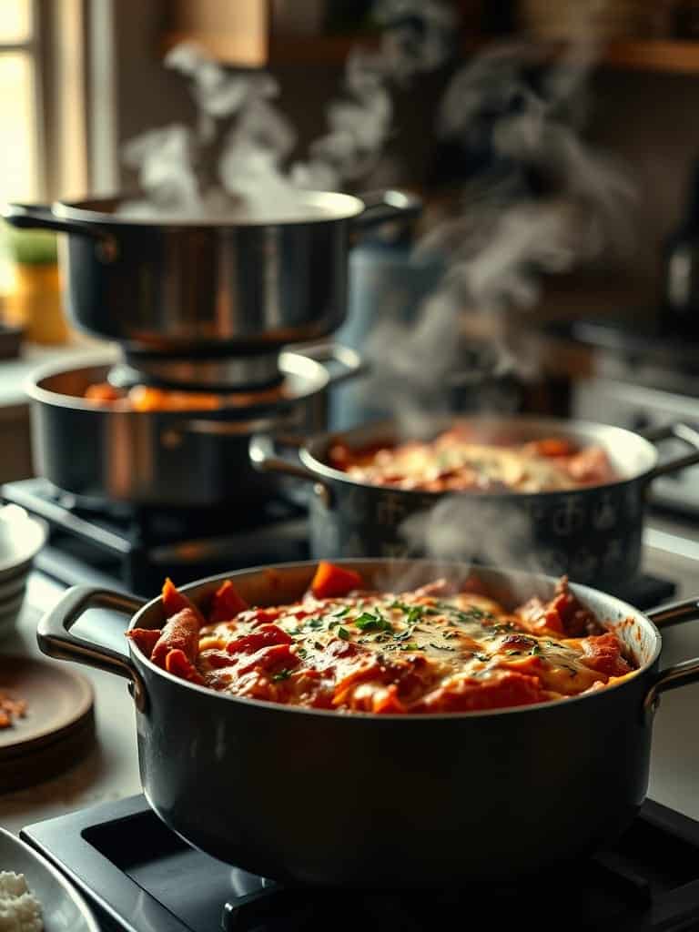 Ingredients for Make-Ahead Lasagna