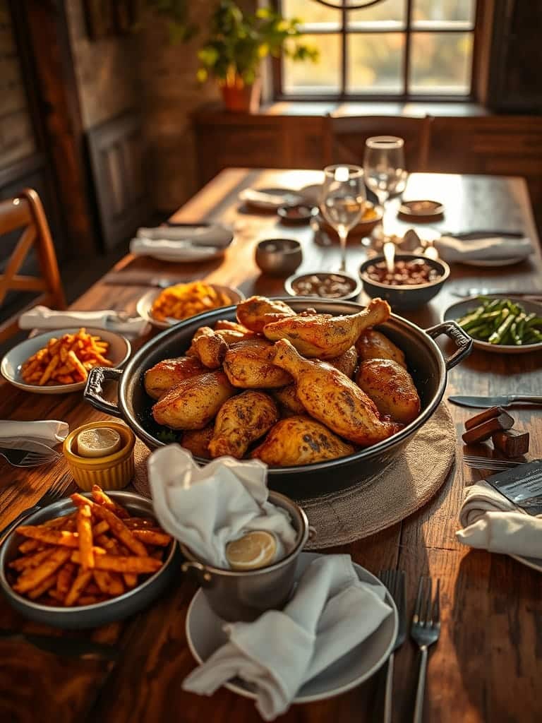 Serving and storage tips for Pan Fried Garlic Chicken