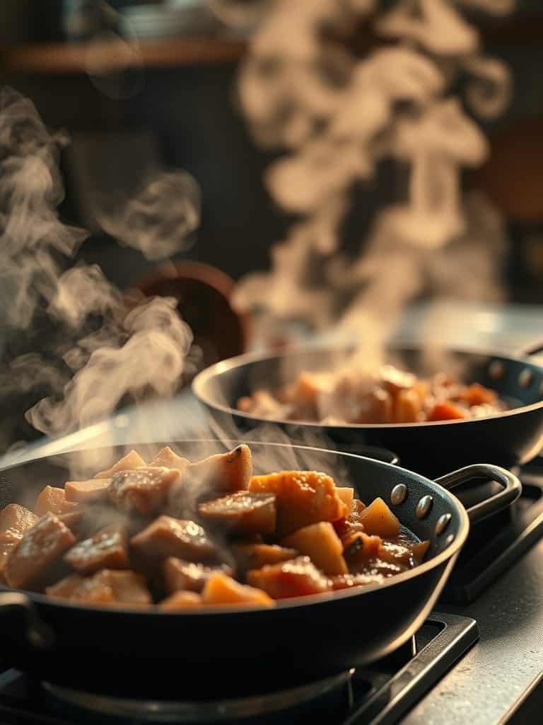 Ingredients for Pan-seared in batches