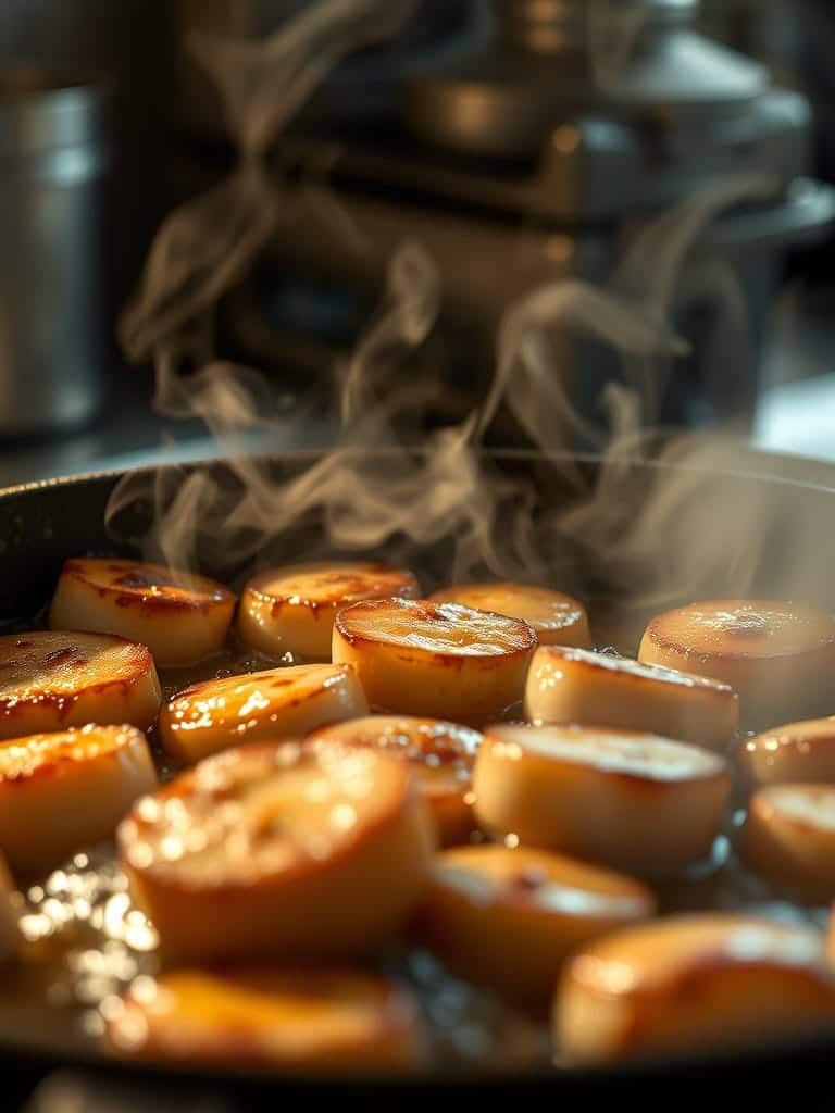 Ingredients for Pan-seared scallops