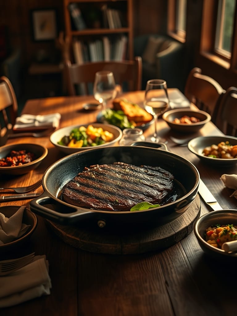 Serving and storage tips for Pan Seared Steak