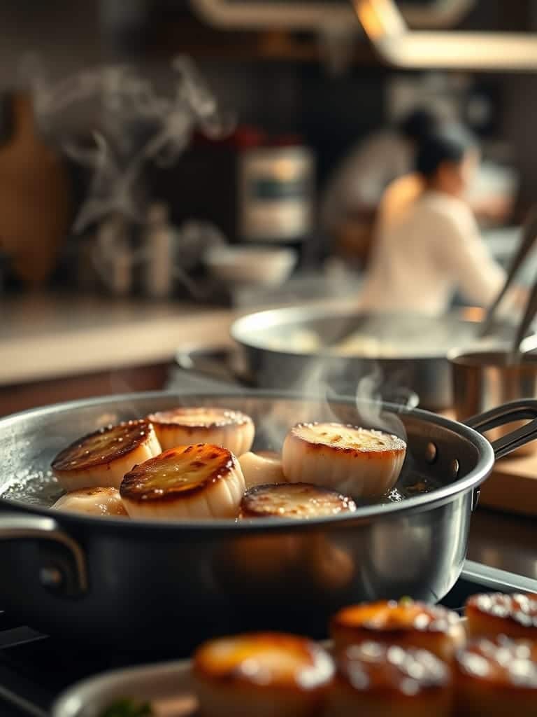 Ingredients for Perfectly Seared Scallops