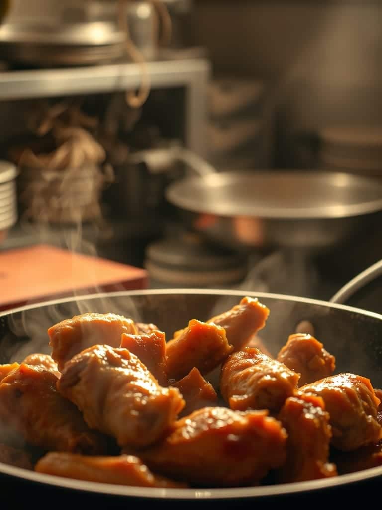 Ingredients for Quick chicken wings recipe