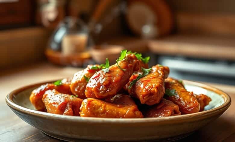 Quick chicken wings recipe