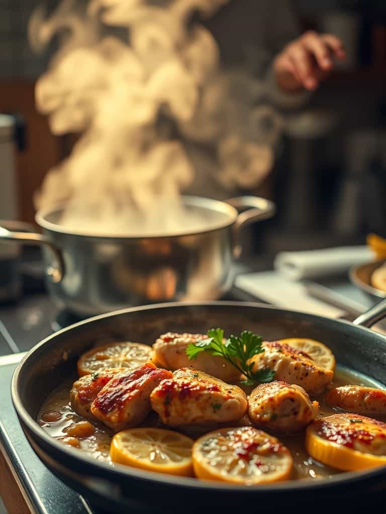 Ingredients for Sheet pan lemon chicken for dinner