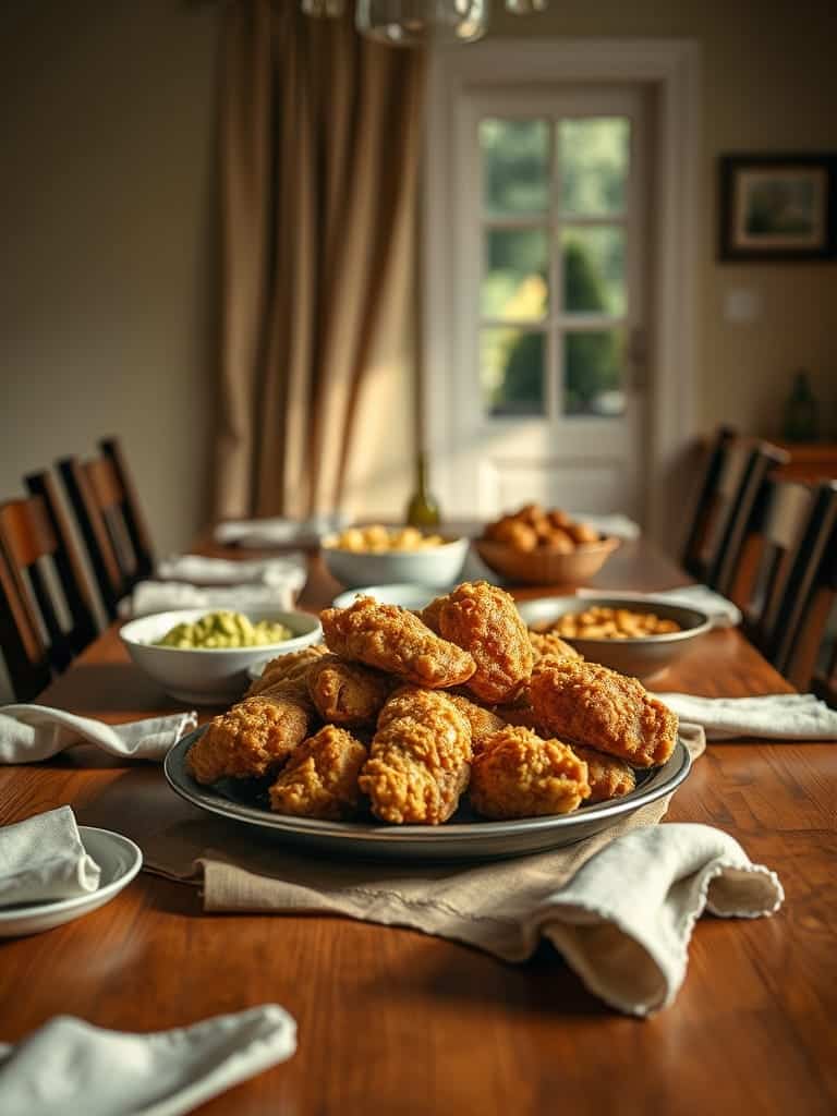 Serving and storage tips for Southern Fried Chicken